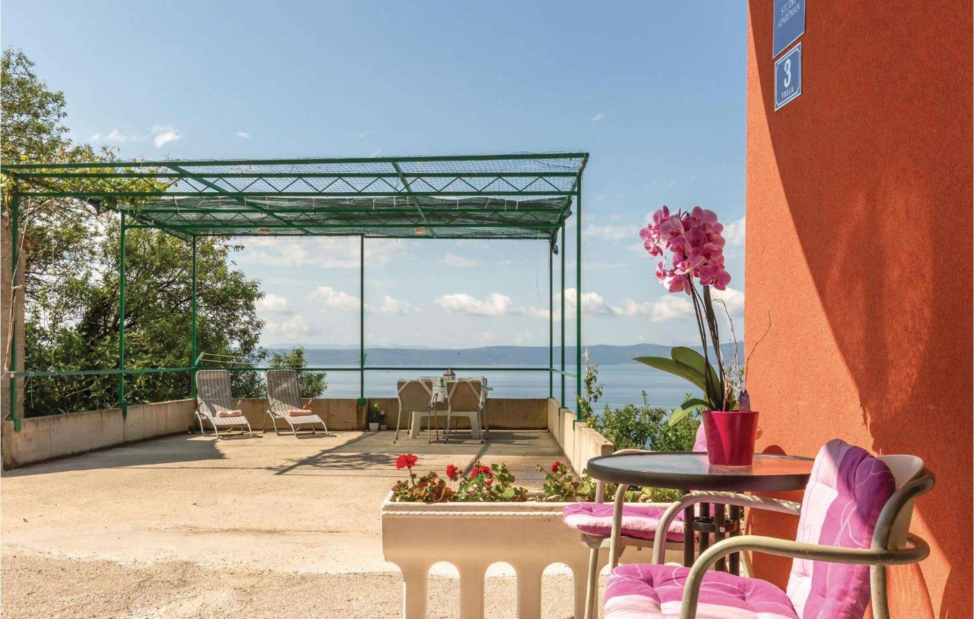 Awesome Home In Podgora With Kitchen Eksteriør billede